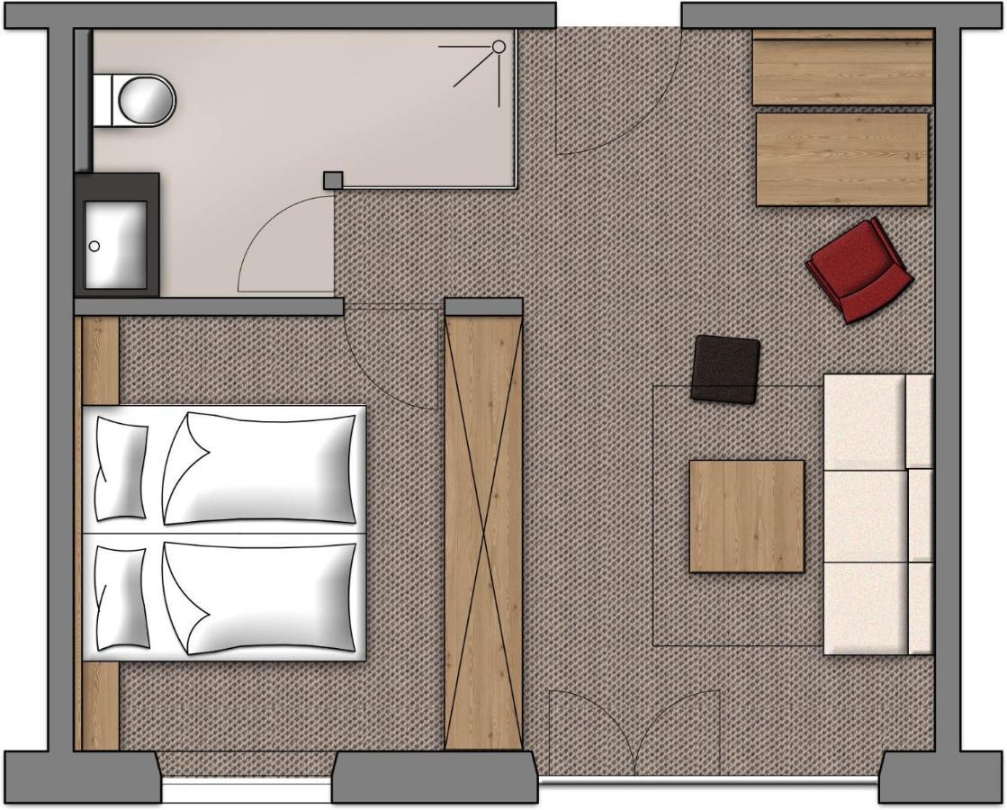 Helds Vitalhotel Ruhpolding Pokoj fotografie